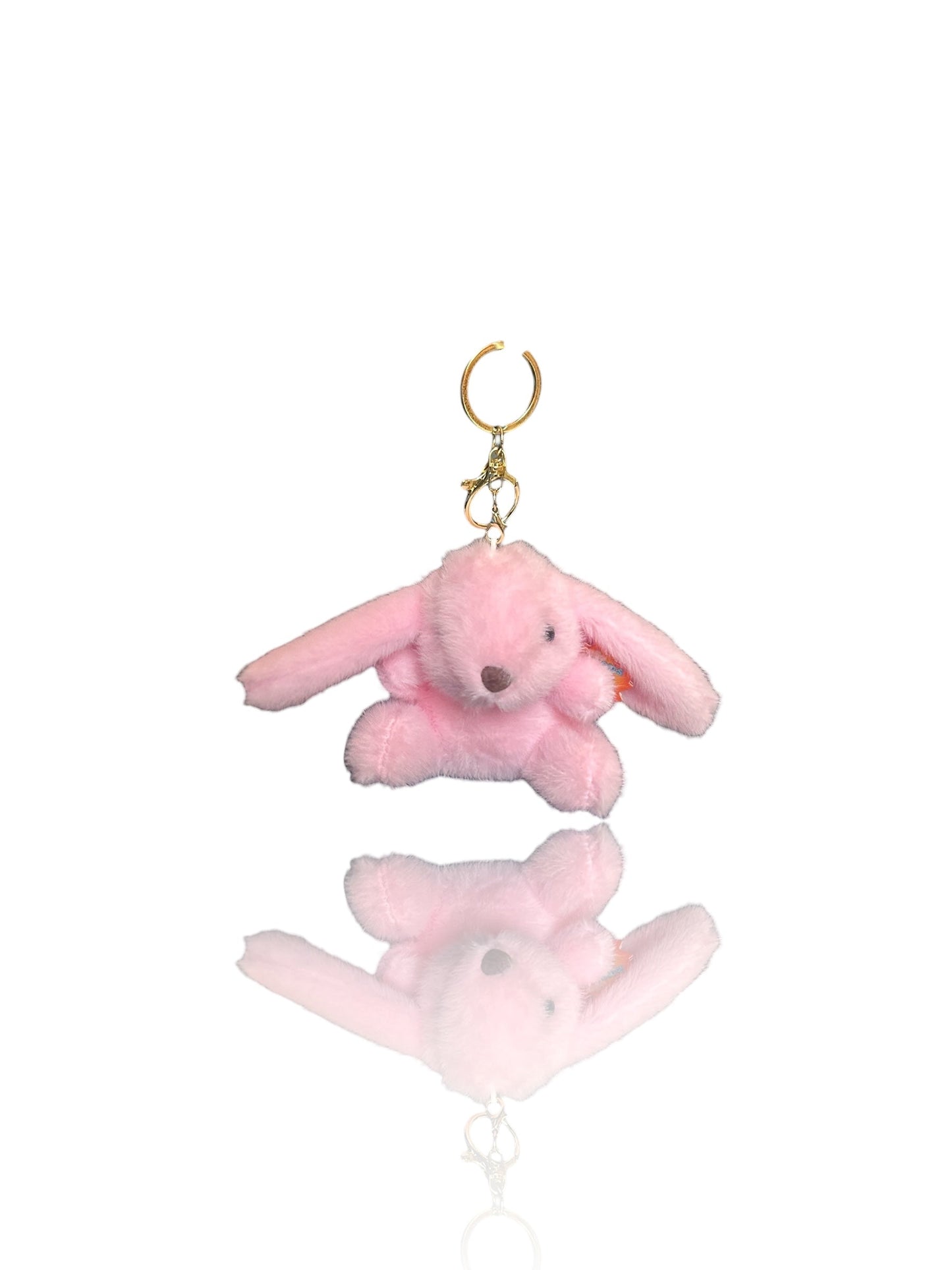 Long Eared Lop Bunny Plush Keychan